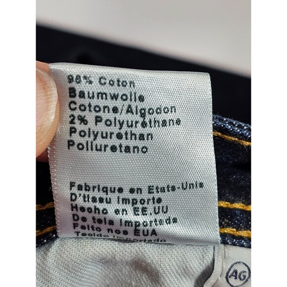 AG ADRIANO GOLDSCHMIED 36x34 The Protoge Straight Leg Denim Blue Jeans - Picture 14 of 15